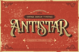 Antistar Font Download