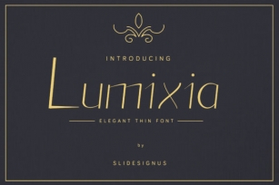 Lumixia Font Download