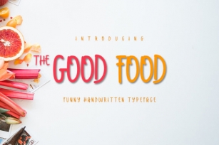 The Good Food Font Download
