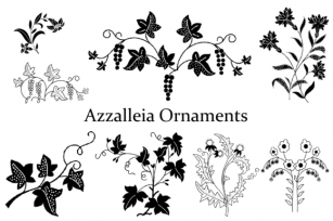 Azalleia Ornaments Font Download