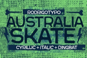Australia Skate Font Download