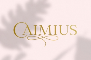 Calmius Font Download