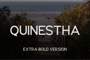 Quinestha Extra Bold Font Download