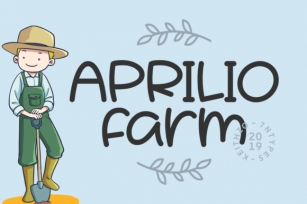 Aprilio Farm Font Download