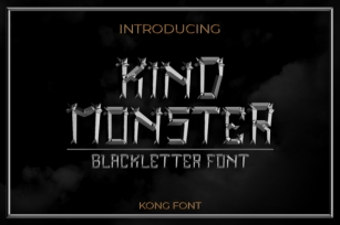 Kind Monster Font Download