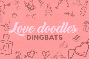 Love Doodles Dingbat Font Download