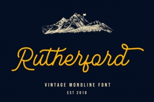 Rutherford Font Download