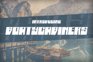 Boatycabiners Font Download