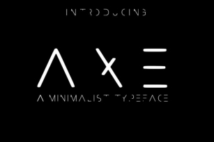 Axe Font Download