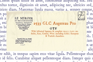1533 GLC Augerneau Font Download