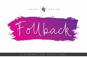 Follback Font Download