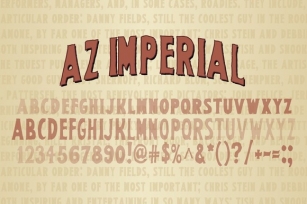 AZ Imperial Font Download