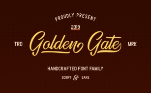 Golden Gate Duo Font Download