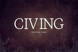 Civing Font Download