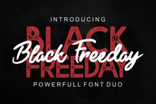 Black Freeday Font Download