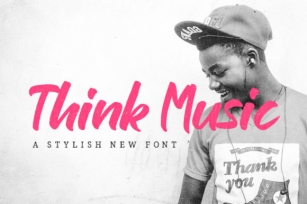 Think Music Font Download