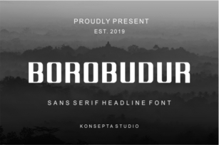 Borobudur Font Download