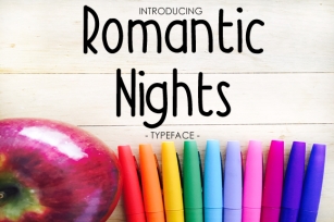 Romantic Nights Font Download