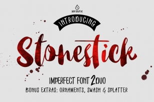 Stonestick Font Download