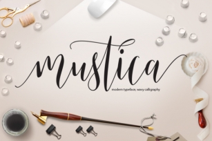 Mustica Script Font Download
