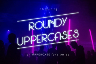 Roundy Uppercases Font Download
