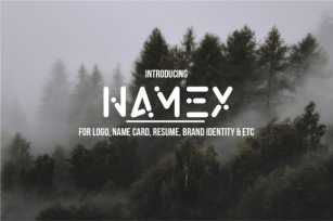 Namex Font Download