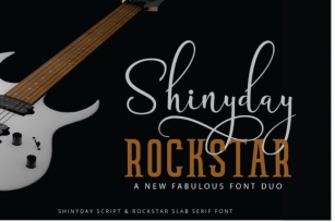Shinyday & Rockstar Duo Font Download