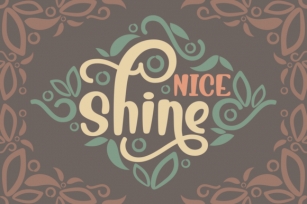 Nice Shine Font Download