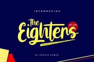 The Eighters Font Download