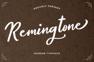 Remingtone Font Download