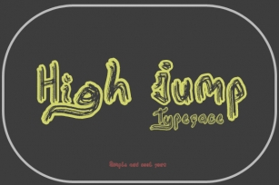 High Jump Font Download