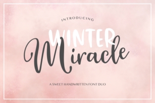 Winter Miracle Font Download
