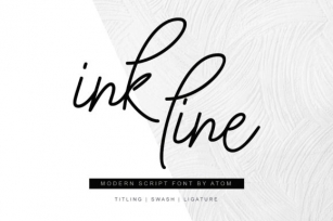 Ink Line Font Download
