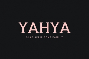 Yahya Font Download