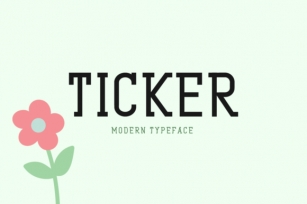 Ticker Font Download