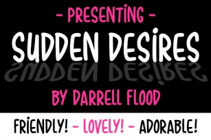Sudden Desires Font Download