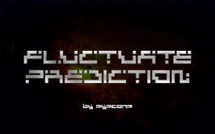 Fluctuate Prediction Font Download