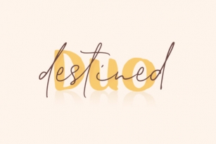 Destined Duo Font Download