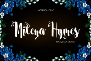 Milena Hymes Script Font Download