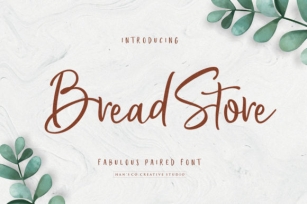 Bread Store Font Download