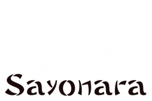 Sayonara Family Font Download