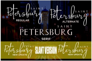 Saint Petersburg Duo Font Download