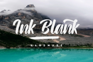 Ink Blank Font Download