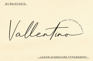 Vallentino Font Download