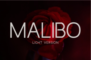 Malibo Light Font Download