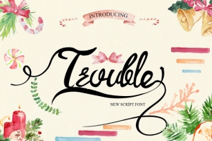 Trouble Font Download