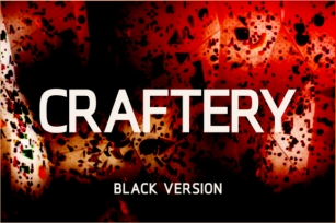 Craftery Black Font Download