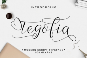 Tegofia Script Font Download