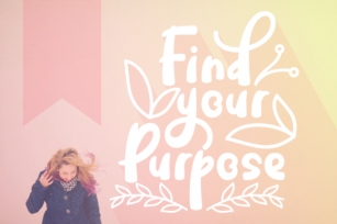 Find Your Purpose Font Download