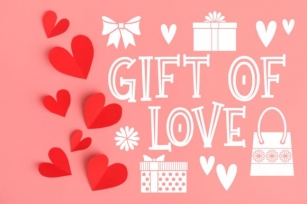 Gift of Love Font Download